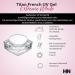 HN Hollywood Nails - Titan French UV Gel - Extreme White for Perfect French Manicure | International Shipping Available - Buy Online on SooperMarket.com