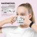 Buy Hard 50x Medical Mouth Protection Masks - CE Certified Type IIR 99.78% BFE Small Size Unicorn Design - Buy Online on SooperMarket.com