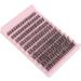 Individual Lashes DIY Synthetic Fibre Individual Lashes Cluster Thick Strong Adhesive for Makeup (DIY-SET-002) - Buy Online on SooperMarket.com