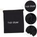 FOYTOKI 2pcs Hair Dryer Storage Bag Mini Hairdryer Bag Drawstring Shark Hair Dryer Toiletey Fabric Black - Buy Online on SooperMarket.com