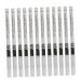 Gogogmee 12pcs Lying Silkworm Eyeliner Liner Gel Pencil Makeup Eyeshadow Pencils Makeup Eyeliner Wood White