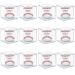 12 Pack UV Protected Acrylic Boxes for Display,Clear Display Case Baseball Cube Memorabilia Showcase Autograph Ball Protector 12Pack-Clear