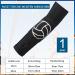 Muslong Volleyball Arm Sleeves for Kids - Compression Cuffs for Sports Elastic Pulp Sleeves 2-Pack - Buy Online on SooperMarket.com