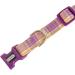 Yudote Soft Dog Collar - Checkered Violet Plaid for Small Dogs with Sensitive Skin - 1-Pack - Buy Online on SooperMarket.com