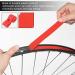 X AUTOHAUX 16 Inch Bike Wheel Rim Tape - PVC Adhesive Inner Tube Tape (Pair) - Red | International Shipping Available - Buy Online on SooperMarket.com