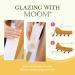 MOOM Organic Hair Remover Kit - All-Natural Glaze for Whole Body, Underarm, and Bikini Hair Removal - Infused with Tea Tree Oil - Ideal for Sensitive Skin - 6oz - Buy Online on SooperMarket.com