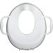 Nuby Easy Grip Safety Toilet Seat Trainer for Toddlers & Kids - White | Integrated Splash Guard | 2nd Stage - Buy Online on SooperMarket.com