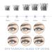 Individual Cluster False Eyelashes Kit | 50 Pcs Russian Strip Lashes | C CC D Curl | DIY Fluffy & Natural Soft Reusable Lashes | 10-16mm | Includes 1 Glue - OP12 - Buy Online on SooperMarket.com