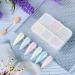 URAQT Chrome Nail Powder Set - 6 Colors Holographic Glitter Dust Powders for Manicure - Mirror Effect Pearl Pigment with Sponge Brush - DIY Nail Art Decoration - Buy Online on SooperMarket.com