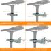 Buy NICEDACK Bicycle Tower: Galvanized Steel Trailer Coupling & Clutch Load Compatible with All Bicycle Saddles International Shipping Available - Buy Online on SooperMarket.com