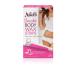 Nads Body Wax Strips for Sensitive Skin, Hair Removal for Sensitive Skin, Hypoallergenic, Includes 28 Waxing Strips & 2 Post Wax Calming Oil Wipes