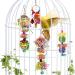 Aobuviou 3 Pack Budgie Toys Parrot Toys Bird Toys for Caged Birds Cockatiel Toys Bird Shredding Toy Foraging Shredder Toy Parrots Chewing Toys Parrot Cage Shredder Toy for Small Parakeets - Buy Online on SooperMarket.com