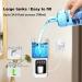Mundwater Automatic Mouthwash Dispenser - Infrared Sensor Anti-Drop Pump & 2 Magnetic Cups - Ideal for Bathroom Use | International Shipping - Buy Online on SooperMarket.com