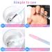Sliverdew Nail Art Clean Up Brush Set - 2Pcs Round&Angled Professional Brushes for Nail Art Design and Fingernail Cleaning - Buy Online on SooperMarket.com