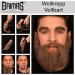 Grima's Woolenk 1m White 01 - Premium Braided Colored Sheep Wool for Beards Chops Eyebrows & Body Hair Creation - Buy Online on SooperMarket.com