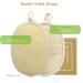 Crovin Loofah Pads - 100% Natural Exfoliating Body Scrubber for Men and Women - 6 Count SPA Gift Set for Bath Shower - Buy Online on SooperMarket.com