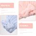 MAGICLULU 6 Pcs Coral Fleece Dry Hair Hat Hats for Women Scrunchies for Girls Quick Dry Hair Pumpkin Accessories Washing Caps Coral Fleece Hair Dry Hat Miss Elasticity Hair Ring - Buy Online on SooperMarket.com