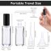 Segbeauty Portable Perfumed Cleaner Glass - Empty Travel Atomizers for Men & Women | 5 Pack Square Perfume Bottles - Buy Online on SooperMarket.com
