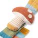 Itzy Ritzy Wrist Rattle - Soft Cotton Baby Wrist Rattle with Gentle Sound - Mushroom Design - Buy Online on SooperMarket.com