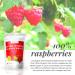 100% USA Grown Organic Whole Dried Raspberries - No Sugar Added, Unsweetened Dehydrated Fruit for Baking (3 oz) - Buy Online on SooperMarket.com