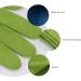 Moisturizing Gel Gloves for Dry Hands | Milists Spa & Beauty Care - 2 Pairs (Blue & Green) - Buy Online on SooperMarket.com