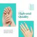 Beetles Nail Tips and Glue Gel Kit with 500 Coffin Nails - Fast DIY Halloween Nail Art - UV LED Lamp Included - Buy Online on SooperMarket.com