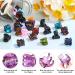 Sublaga 72 Pcs Mini Hair Claw Clips | Small Non Slip Plastic Jaw Clips for Girls and Women - Buy Online on SooperMarket.com