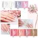 Phoenixy Poly Nail Gel Kit - 8 Colors Extension Set with 36W LED UV Lamp | Manicure Starter Kit for Women - Bahamas Sand Beach - Buy Online on SooperMarket.com