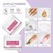 COSCELIA 3D Nail Extensions Powder - White 8g No Lamp Required | Shop Now for International Shipping - Buy Online on SooperMarket.com