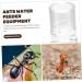 HAPINARY Pet Water Feeder Ant Waterer for Garden Ant Watering Station Ant Nest Supplies Transparent Plastic - Buy Online on SooperMarket.com