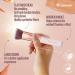 Flat Top Kabuki Foundation Brush | Premium Makeup Face Brush for Liquid, Cream, Powder | Blending, Buffing, Stippling | Pro Quality Synthetic Dense Bristles - Rose - Buy Online on SooperMarket.com