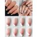 EBANKU 2PCS Clear Nail Stamper Set with Scrapers - Double Sided Silicone Jelly Stampers for Manicure - Buy Online on SooperMarket.com