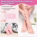 Foot Peel Mask Skin So Soft Foot Mask DYKOOK 1 Pair of Silicone Moisturising Socks Feet Hard Skin Remover Foot Care Footmask Socks Foot Spa Socks for Dry Feet Hard Skin Cracked Heel Dry Skin(S) - Buy Online on SooperMarket.com