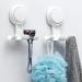 Kasmole Razor Holder | Self-Adhesive Shower Hook for Luffa Towels Hats & Coats - Reusable Wall Hooks for Organized Bath & Shower Space - Buy Online on SooperMarket.com