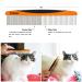 Cafhelp Metal Dog & Cat Comb | Stainless Steel Teeth, Non-Slip Grip Handle | Professional Grooming Tool for Tangles & Knots | Greyhound Comb for Long/Short Haired Pets - Buy Online on SooperMarket.com