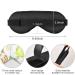 Haskirky Light Blocking Eye Mask - Adjustable for Men and Women - Ideal for Travel, Yoga, Meditation - Deep Sleep Goodies - Buy Online on SooperMarket.com