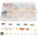 Metal Hair Braid Rings Cute Shell Pendants Decoration for Stylish Hairstyles Fashionable Dreadlock Hair Coils Accessories with Exquisite Patterns Suitable for Home Professional Salon - Buy Online on SooperMarket.com