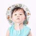 LANGZHEN Giraffe XL Beach Sun Protection Hat for Baby Girls - Adjustable Wide Brim Toddler Kids Hat with Chin Strap - Summer Play Essential - Buy Online on SooperMarket.com