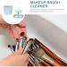 Beavorty Makeup Brush Drying Stand & Cleaning Set | Space-Saving Holder & Cleaner Mat for Brushes & Sponges | Ultimate Makeup Storage Solution - Buy Online on SooperMarket.com