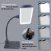 MagniPros 4X Magnifying Glass with Bright LEDs and Stand  Flexible Gooseneck Magnifying Desk Lamp w/USB Fast Charge & Tablet Stands for Reading Fine Print  Painting  Sewing  Crafts & Close Work 4X Magnifying Lamp - Buy Online on SooperMarket.com