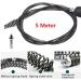 5 Meter Electric Drill Drain Cleaner | Sewer Dredging Tool for Kitchen & Bathroom | High-Quality Spring Sink Cleaner - Buy Online on SooperMarket.com