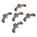 Operitacx 5pcs Bag Supplies Shape Decorative Alloy Craft Accessories Clothes Buttons Eagle Design Diy Rivet
