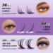 DIY Lash Extension Kit - Multi-Type Lash Clusters & Bottom Lashes | 20/30/40/50D 12-18mm | Complete Volume Lashes Set with Bond Seal & Applicator - Buy Online on SooperMarket.com