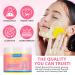 Turmeric Kojic Acid Cleansing Pads | Acne Scars & Pigmentation Treatment | Firming Facial Cleansing Pads | 50PCS for Clean Skin & Pore Care - Buy Online on SooperMarket.com