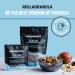 Rollagranola - Calm Cashew Mango & Chocolate Chunk Oat Granola 10 x 40g Serving Gluten Free & Suitable for a Vegan Diet Crunchy Adaptogenic Granola Nutritiously Nootropic Naturally - Buy Online on SooperMarket.com
