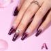 AILLSA Glitter Gel Nail Polish - Reflective Purple 15 ML - Sparkly Gel Soak Off UV/LED - Manicure Salon & Home Use - Gift for Her - Buy Online on SooperMarket.com