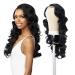 Sensationnel BUTTA Lace Wig 24 Loose Deep 1B - Extra Wide Natural Illusion Hairline, Preplucked Human Hair Blend - Buy Online on SooperMarket.com