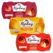 Classic Sponge Pudding Dessert Bundle - with Mr Kipling Steamed Sponge Puddings in 3 Flavours - Lemon Cherry Bakewell and Raspberry - Microwaveable and Delicious (6 x 90g)