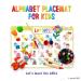 merka Kids Disposable ABC Placemats - Alphabet Learning & Fun Activities | Non-Slip Silicone Mat for Babies & Toddlers - Buy Online on SooperMarket.com