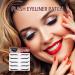 Stick On Glitter Eyeliner Strips | Instant -Adhesive Eyeliner Stencil Sparkle 5 Pairs Makeup Eyeliner Stickers Sticker Eyeliner for Party Eye Makeup Tool Eyeliner Tool Bukisa silver (five pairs) - Buy Online on SooperMarket.com